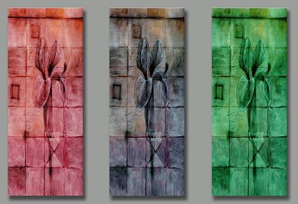 Dafen Oil Painting on canvas abstract -set165